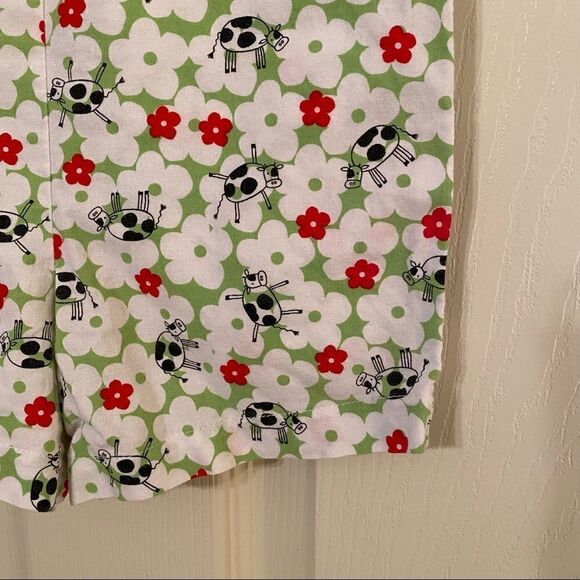 Coco bonbons Cow Moo Moo Shortalls - Picture 2 of 7